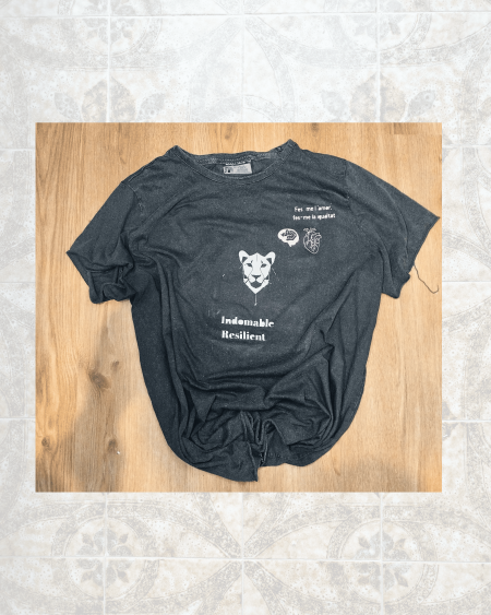 Camiseta 100% algodón vintage - Vinilo